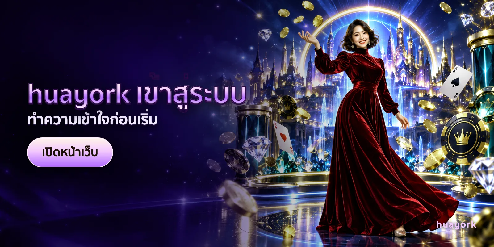 ภาพประกอบบทความ huayork เข้าสู่ระบบ — ทำความเข้าใจก่อนเริ่ม